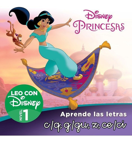 Libro Princesas Disney. Leo Con Disney (nivel 1). Aprende...