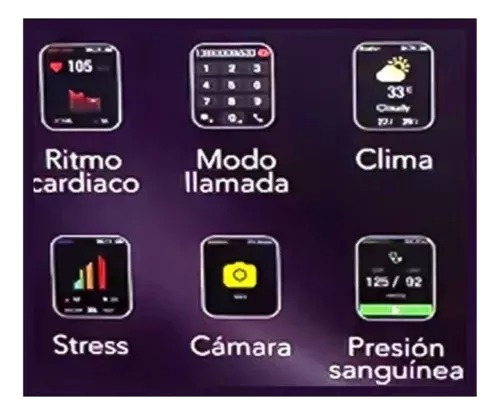 Reloj Smartwatch Aiwa Awsam05