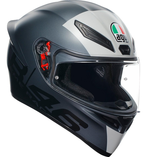 Casco Para Moto Agv K1 S Limit  Talla L Color Negro 1739