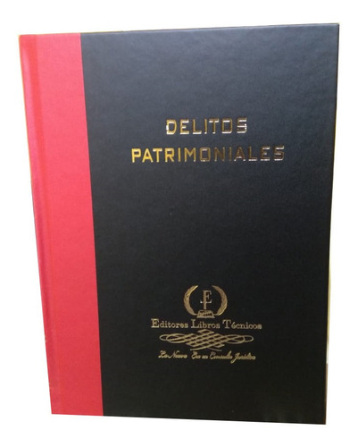 Imagen 1 de 10 de Delitos Patrimoniales (leer Descripción) Pasta Dura