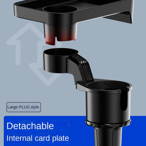Portavasos Giratorio For Coche Con Bandeja For Platos