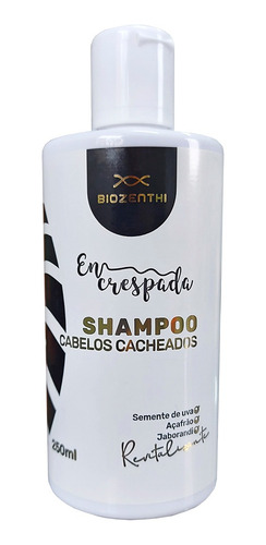 Shampoo Encrespada Cabelos Cacheados Biozenthi 250ml