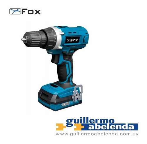Taladro Atornillador Inalámbrico 18v Fox C/ Valija