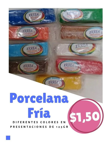 Imagen 4 de 4 de Porcelana Fria, Porcelanicron,masa Blanca 500 Gr, Doña Patty
