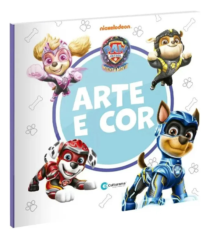 Livro Colorir Infantil Grande Patrulha Camina