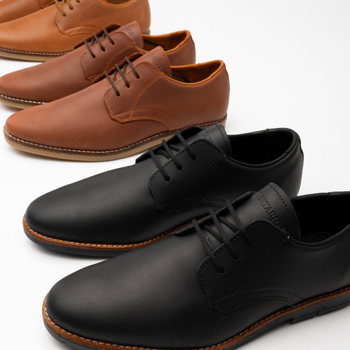 Zapatos De Vestir Hombre Cuero Urbanos Libertarios