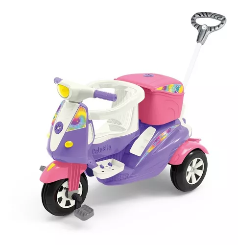 Carrinho Motoca De Passeio Infantil Criança Bebe Protetor - R$ 249,9