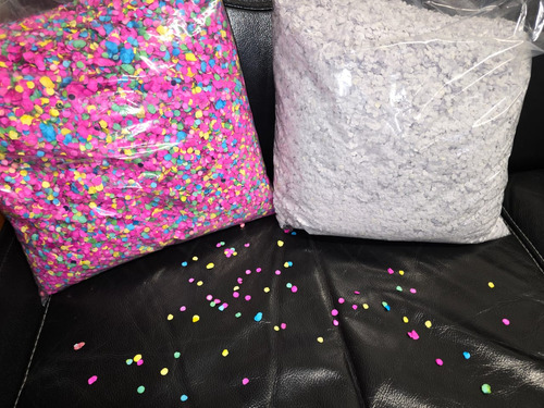Confetti Blanco 1 Kg 6 Bolsas (Usado)