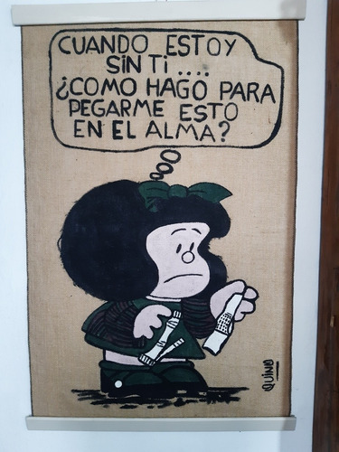 Pendón Decorativo Diseño Mafalda Nuevo Consulte Precio