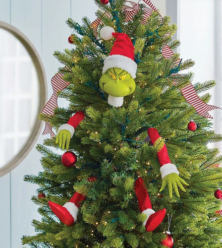 Grinch Figuras Decorativas Decoración Árbol De Navidad 5 Pcs
