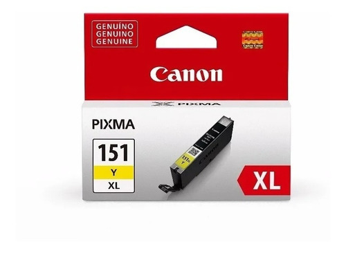 Cartucho De Tinta Canon Cli-151 Xl Amarillo