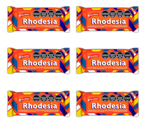 Obleas Rhodesia 22g X 6 Unidades - Tienda Kako