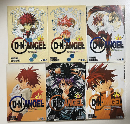 Manga D.n.angel Tomos 1 Al 10 Ivrea (Usado)