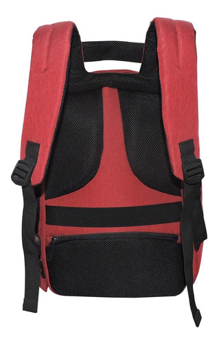 Imagen 5 de 7 de Mochila Ejecutiva Antirrobo Con Usb Wilys Tourist Wt229-30