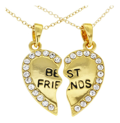 Collar Para Mejores Amigos (best Friends) 2 Piezas 