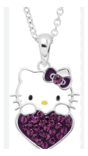 Hello Kitty Collar Corazón Cristal