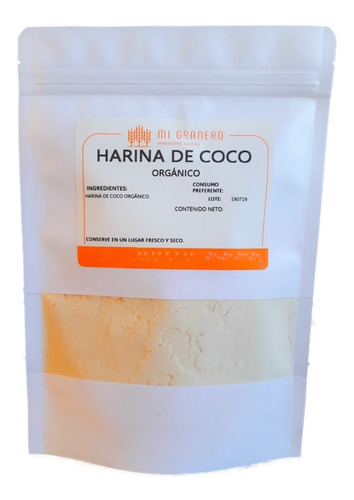Imagen 5 de 6 de Harina De Coco Y Almendra Orgánica Premium 1 Kilo C/u Keto
