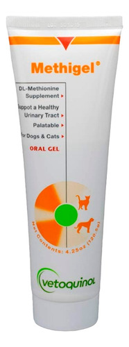 Vetoquinol Methigel Acidificador Urinario Perro Gato 4.2 Oz