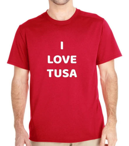 Camiseta Playera Reggaeton I Love Tusa