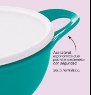 Tazon 1.4 L Verde Tupperware