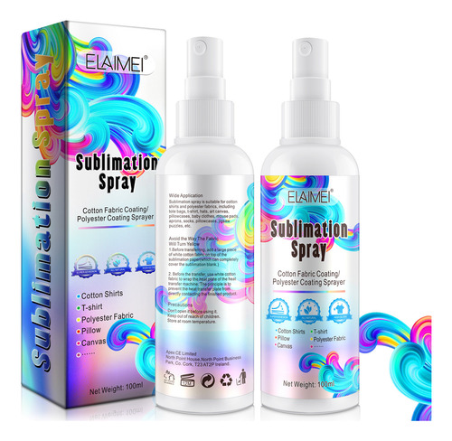 El Spray De Sublimación Fácil Para Camisetas Es Adecuado Par