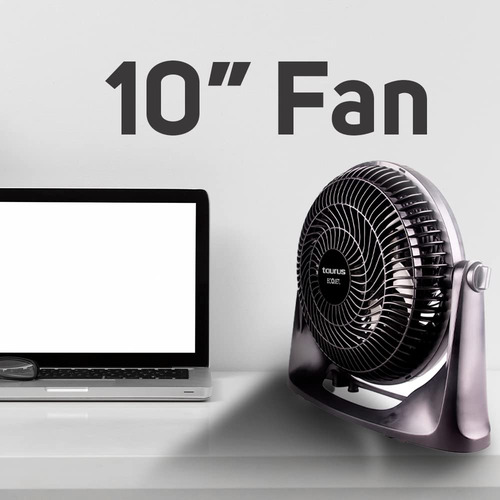 Taurus Oasis Ventilador De Escritorio 10 Pul. 2 En 1: