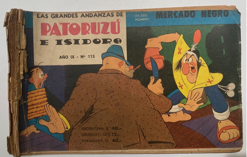 Andanzas De Patoruzú E Isidoro, Nº 113, 1966 Detalles Leer