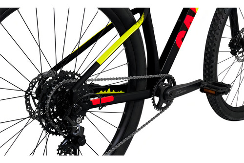 Bicicleta Caloi Explorer Expert Sl Shimano Cues 20v Aro 29 Cor Preta Tamanho Do Quadro 21 (gg)