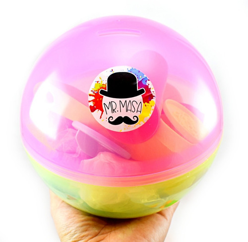Alcancia Esfera Grande Mr Masa Masas + Cortantes Jt Full