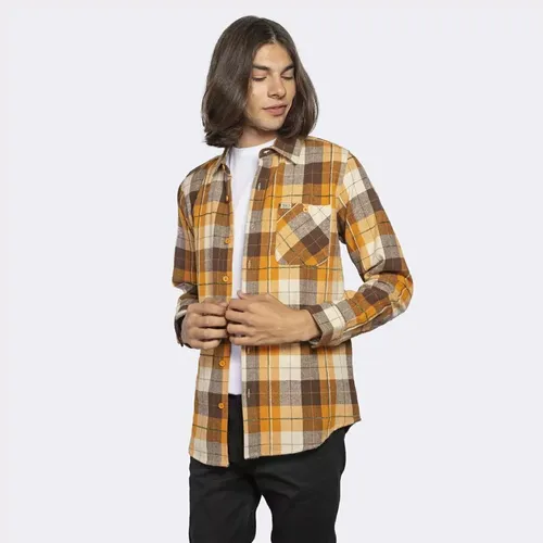 Camisa leñadora amarilla sale