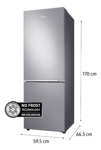 Refrigerador Samsung Bottom Freezer No Frost 290 L Rb30n4020