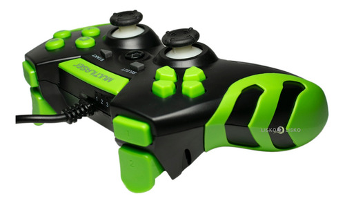 Controle Gamer Joystick C/ Led Multilaser Com Fio Ps3 Pc Usb