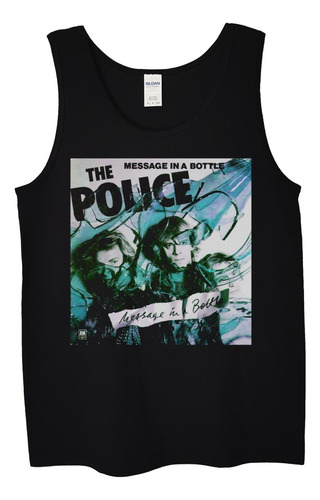 Polera Musculosa The Police Message In A Bo Rock Abominatron