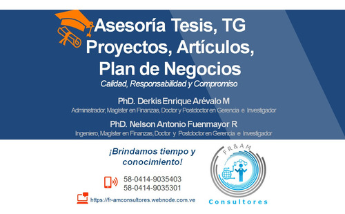 Imagen 1 de 10 de Asesoría Tesis, Trabajos De Grados, Artículos Ensayos Tareas
