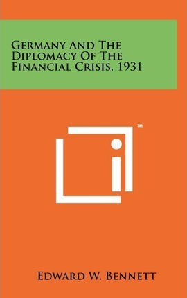 Libro Germany And The Diplomacy Of The Financial Crisis, ...