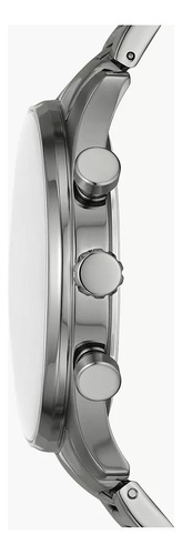 Reloj Fossil Bq2854 Gris Acero Inox Ahumado Orig Caballero Gris Oscuro Gris Oscuro Gris Oscuro