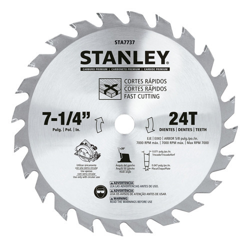  Stanley STA7737 color plateado