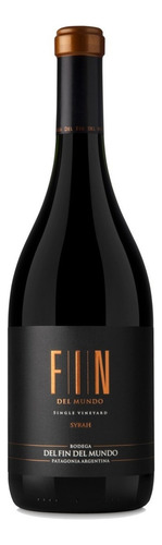 Vino Fin Del Mundo Single Vineyard Syrah X750cc