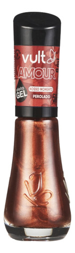 Esmalte Perolado Vult Amour Nosso Momento Efeito Gel 8ml