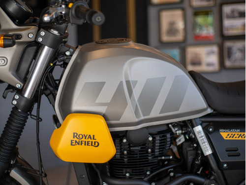 Imagen 12 de 25 de Royal Enfield Himalayan Scram 411 Graphite Yellow Entrega Ya