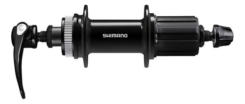 Maza Trasera Shimano Cues 300 36a 10v Disco 135mm Qr - Muvin Color Negro