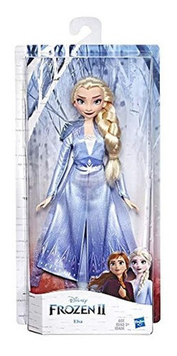 Hasbro Disney Frozen 2 Muñeca De Moda Elsa, Multicolor, E6.