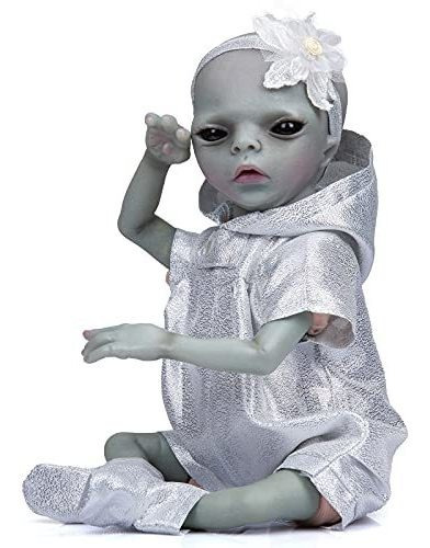 Muñeca Accesorio Anano Reborn Baby Dolls 14 Pulgadas Alien R