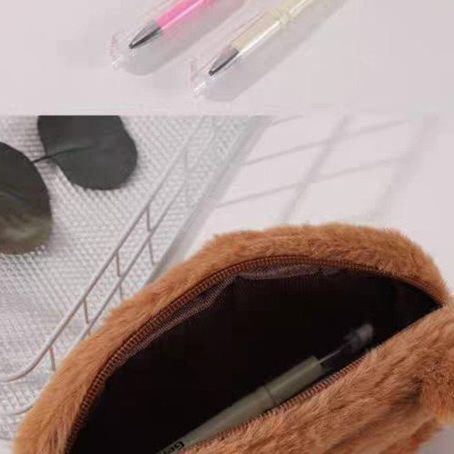 Cartuchera Escolar Kawaii Capibara Cute Carpincho Peluche Capi Timido