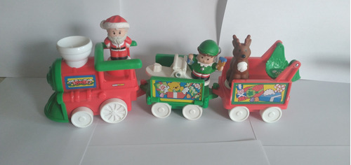 Tren Musical Little People Santa.