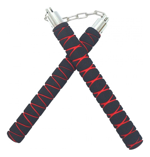 Nunchucks De Práctica Con Cadena De Acero, Nunchucks Chinos