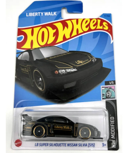 Hot Wheels Escala 1:64 #17 Liberty Walk Super Nissan Silvia