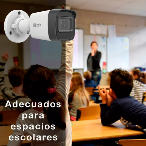 Hilook Cámara De Seguridad Bala Ip Ipc-b141h-c 4 Mp Hikvision Alta Resolución Máxima Protección Ip67 Poe 30m Ir H.265+ Onvif Cctv Seguridad Para Hogar