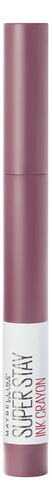 Labial Maybelline Super Stay Ink Crayon Mate Color Stay exceptional