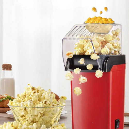 Pipoqueira Elétrica Ar Quente Sequinha Pipoca 220v Domestico Cor Vermelho